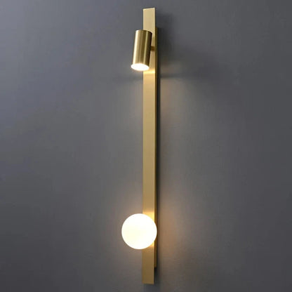 Noémie Copper Wall Light
