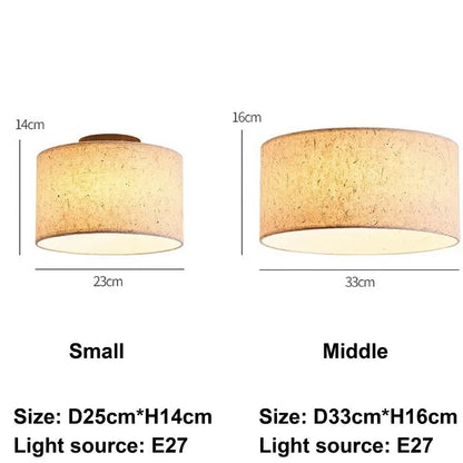 Manon Japanese Rice Paper Ceiling Lamp