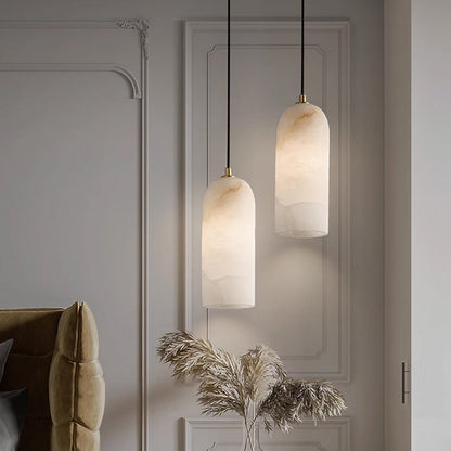 Vivienne Ethereal Marble Pendant Light