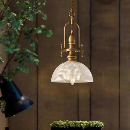 Aurélie Clear Glass Chandelier with Brass Gold Finish