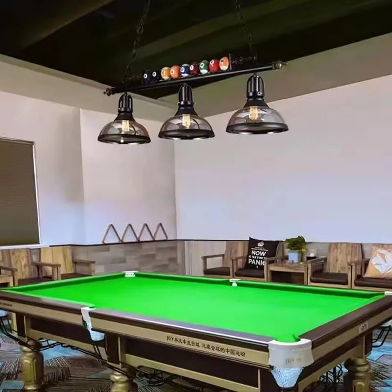Sophie Nordic Retro Billiard Pendant LED Chandelier