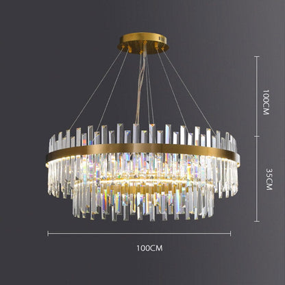 Celeste Orion Handcrafted Crystal Chandelier