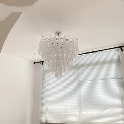 Thérèse Frosted Veil Snowfall Chandelier