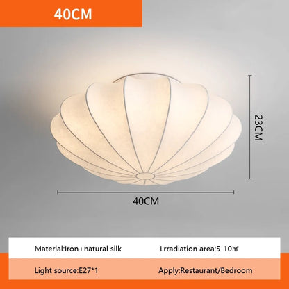Chloé Japanese Silk Sanctuary Ceiling Light