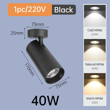 Amélie Foldable 360 Rotating Spotlight