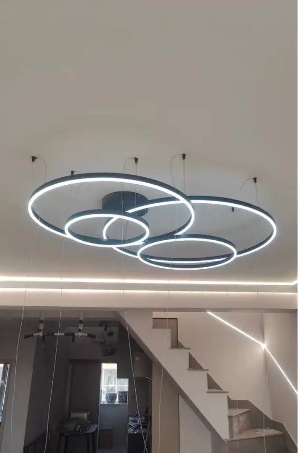 Elodie Circular Luna Chandelier