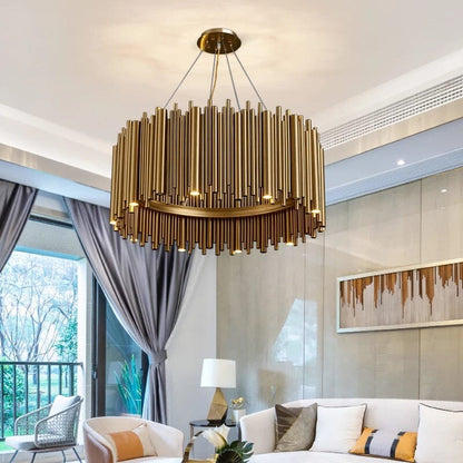 Adeline Golden Nest Artisan Chandelier