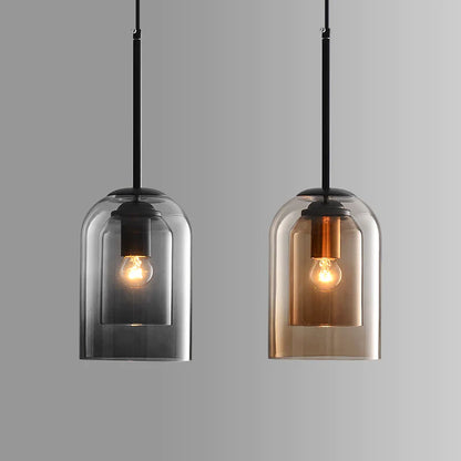 Amélie Aubre Scandinavian Glass Pendant Light