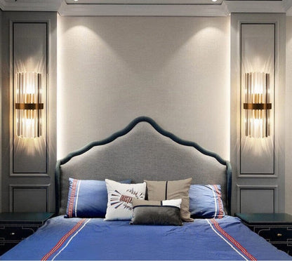 Isabelle Orion Handcrafted Crystal Wall Lamp