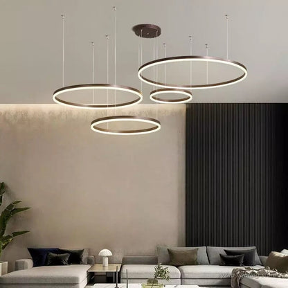 Elodie Circular Luna Chandelier