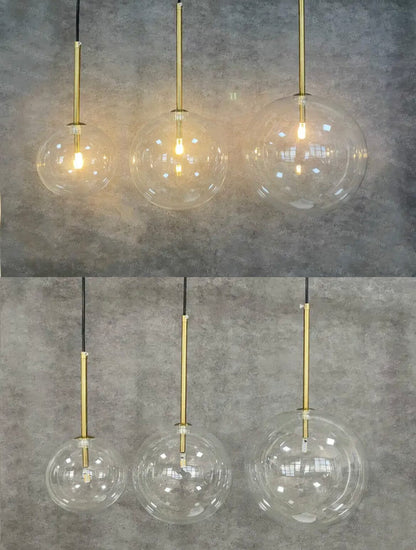 Elodie Scandinavian Glass Ball Pendant