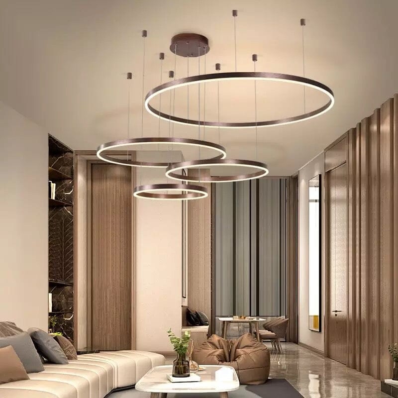 Elodie Circular Luna Chandelier