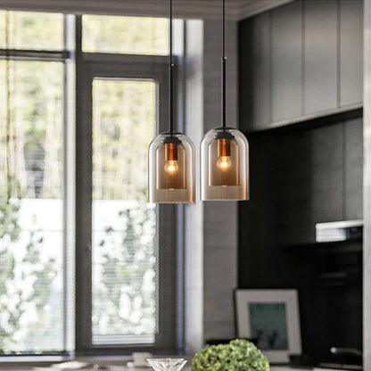 Amélie Aubre Scandinavian Glass Pendant Light