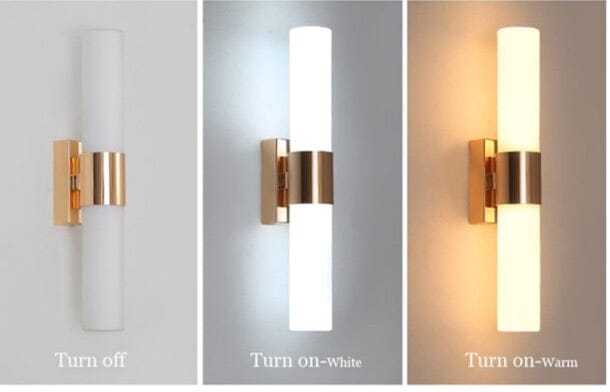 Margaux Nordic Stone & Glass Sconce