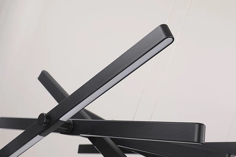 Sophie Geometric Fishbone Chandelier
