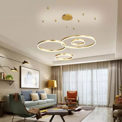 Elodie Circular Luna Chandelier