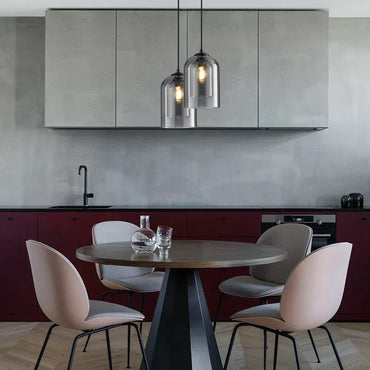 Amélie Aubre Scandinavian Glass Pendant Light