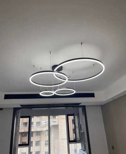 Elodie Circular Luna Chandelier