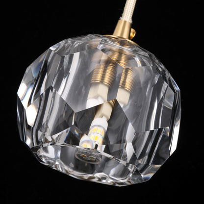 Clara Crystal Charm Pendant Light