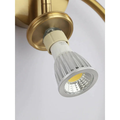 Anneliese Nordic Elegant Wall Lamp with Toughened Glass Shade