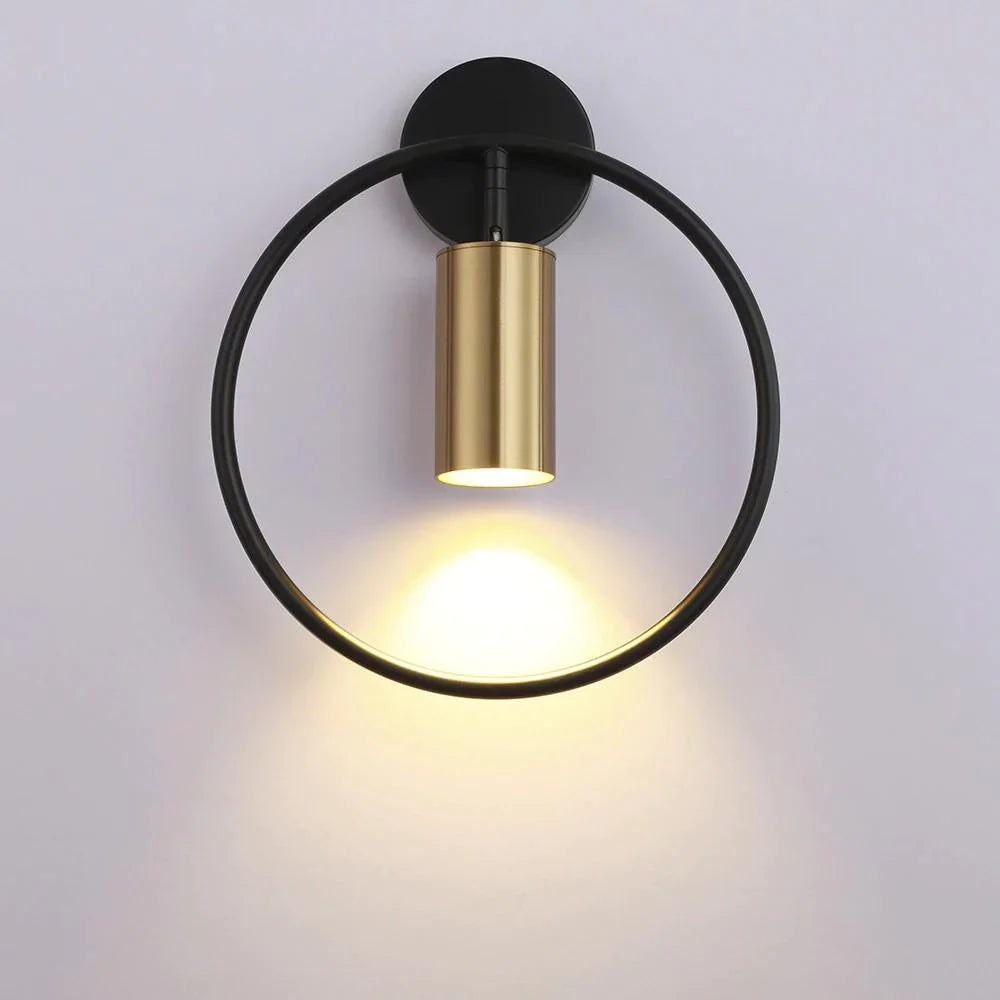 Anneliese Nordic Elegant Wall Lamp with Toughened Glass Shade