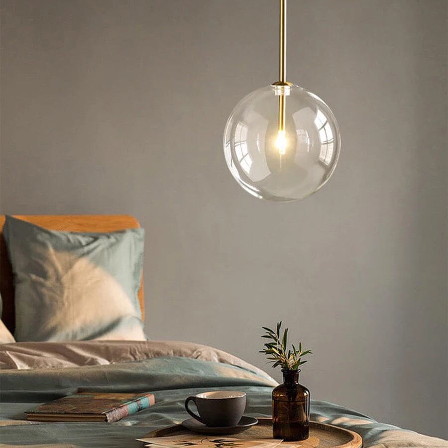 Elodie Scandinavian Glass Ball Pendant