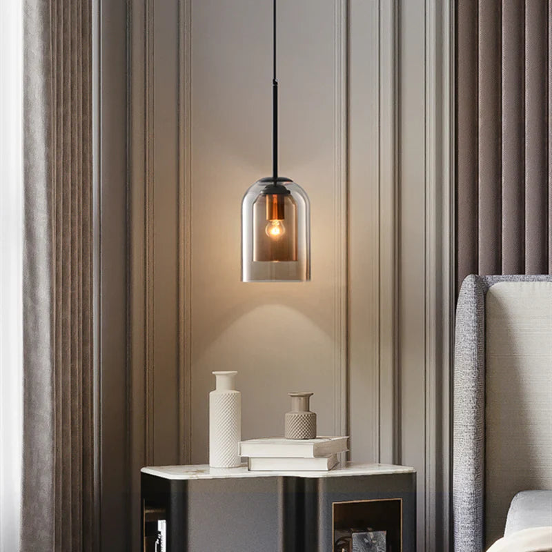 Amélie Aubre Scandinavian Glass Pendant Light