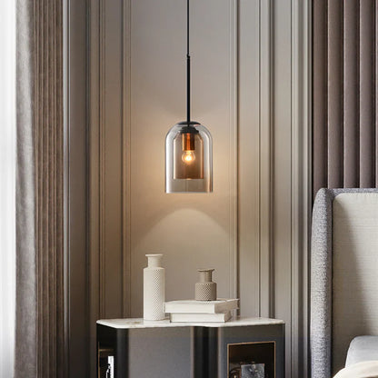 Amélie Aubre Scandinavian Glass Pendant Light