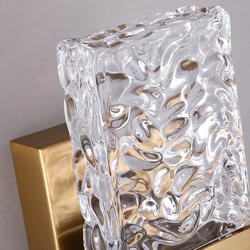 Clara Crossover Crystal Sconce