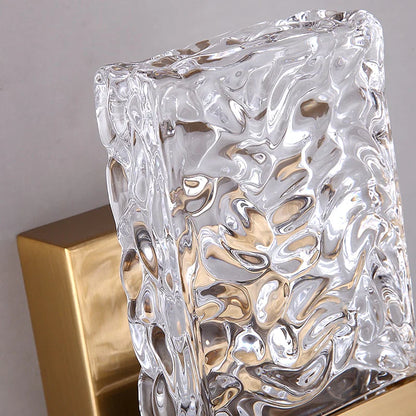 Clara Crossover Crystal Sconce