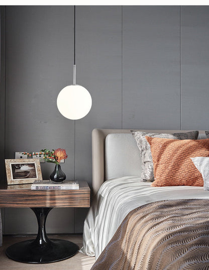 Elena Scandinavian Glass Pendant Light