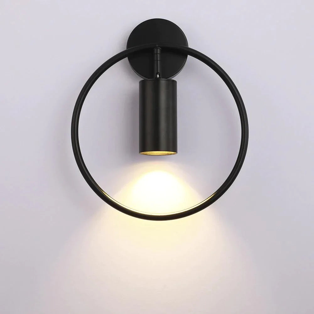 Anneliese Nordic Elegant Wall Lamp with Toughened Glass Shade