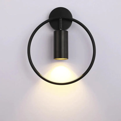 Anneliese Nordic Elegant Wall Lamp with Toughened Glass Shade