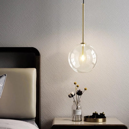 Elodie Scandinavian Glass Ball Pendant