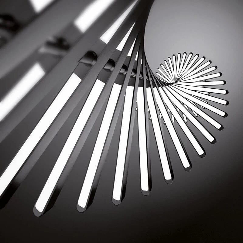 Sophie Geometric Fishbone Chandelier