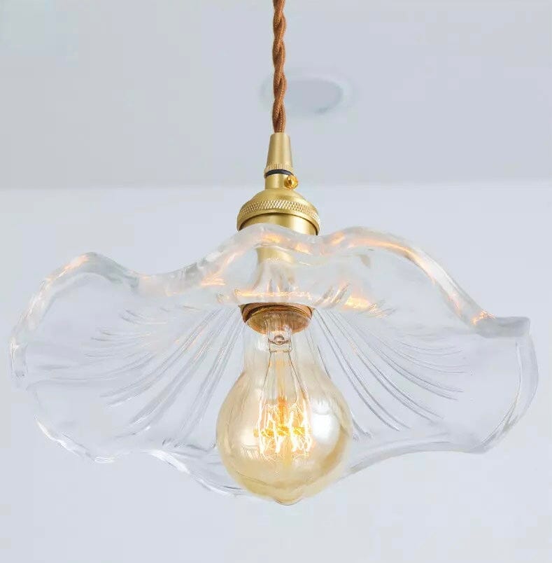 Sophie Artistic Floral Glass Pendant