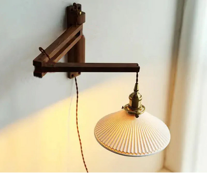 Aurélie Elmwood Adjustable Arm LED Wall Lamp