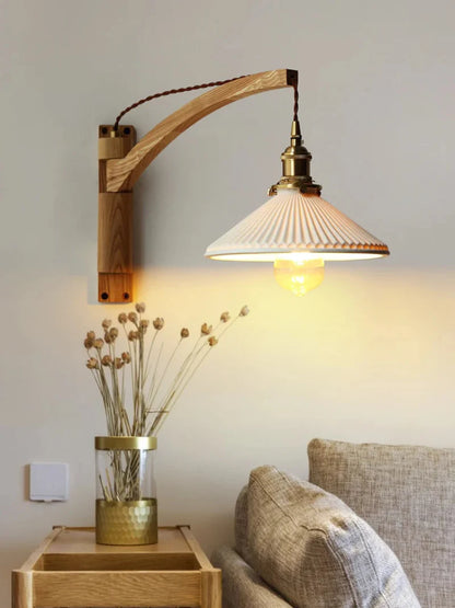 Aurélie Elmwood Adjustable Arm LED Wall Lamp
