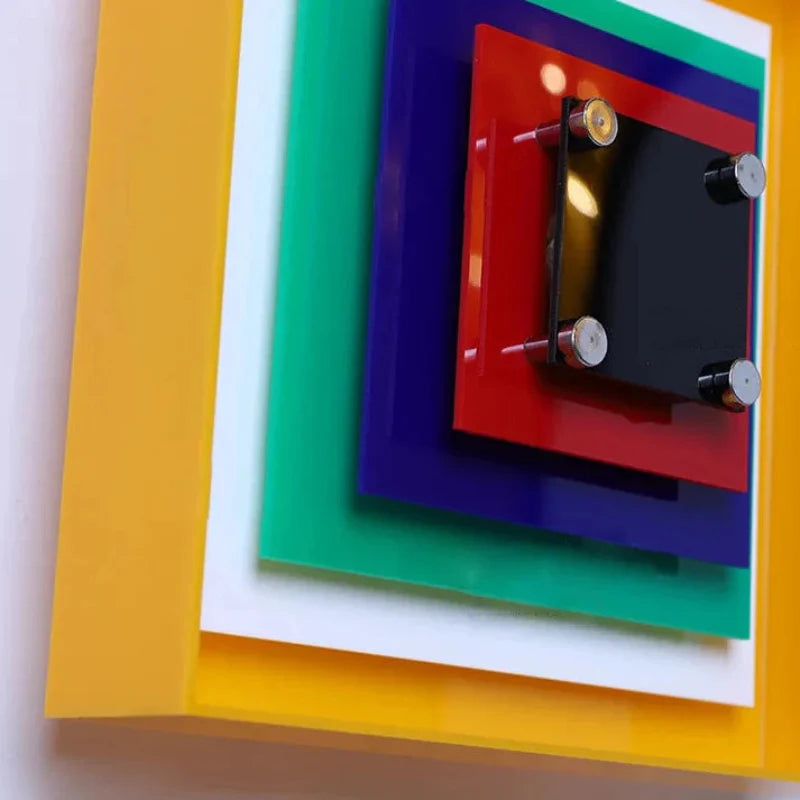 Élodie Light Squares Bauhaus LED Wall Lamp
