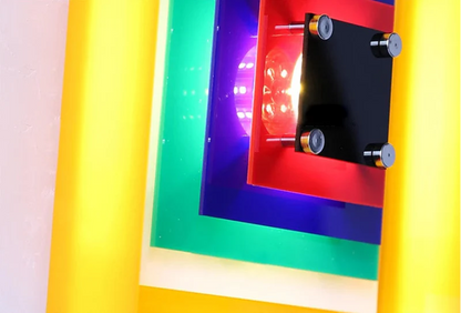 Élodie Light Squares Bauhaus LED Wall Lamp