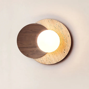Manon Travertine Stone Wall Light