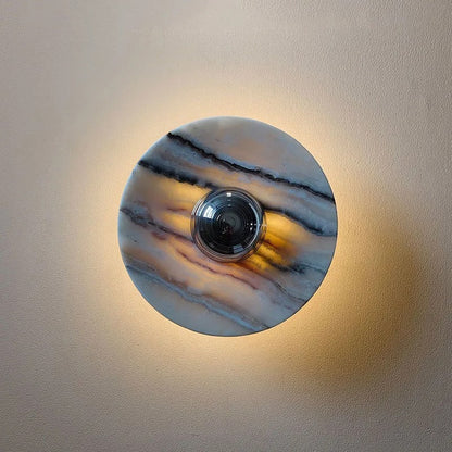 Camille Orbicular Marble Sconce
