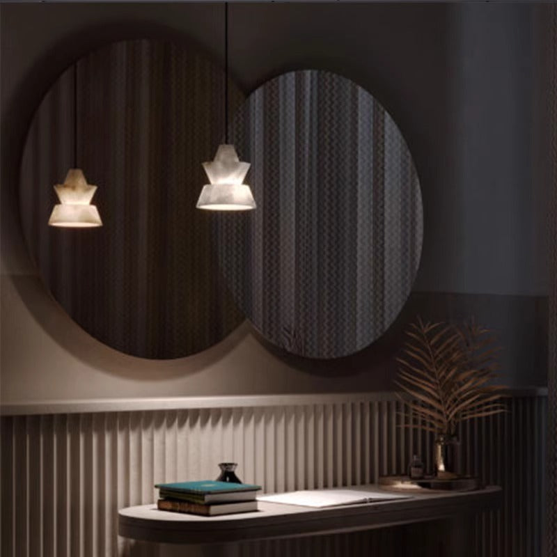 Eloise Alabaster Marble Pendant Light