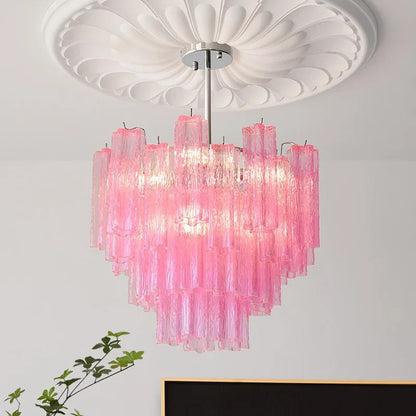 Vivienne Geometric Glass Pendant Light