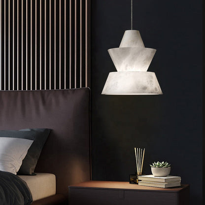 Eloise Alabaster Marble Pendant Light