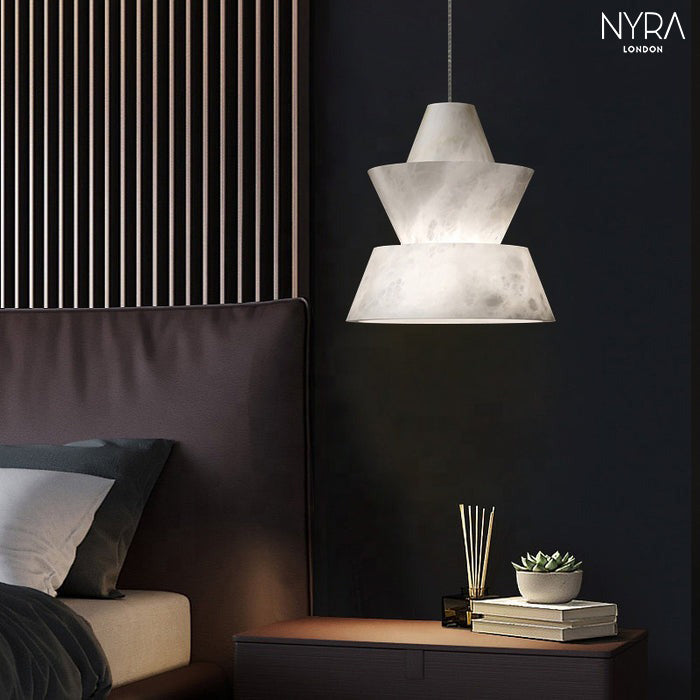 Eloise Alabaster Marble Pendant Light