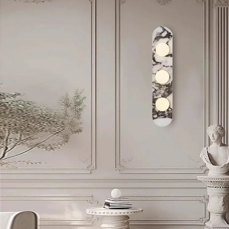 Yvette Marble Wall Lamp