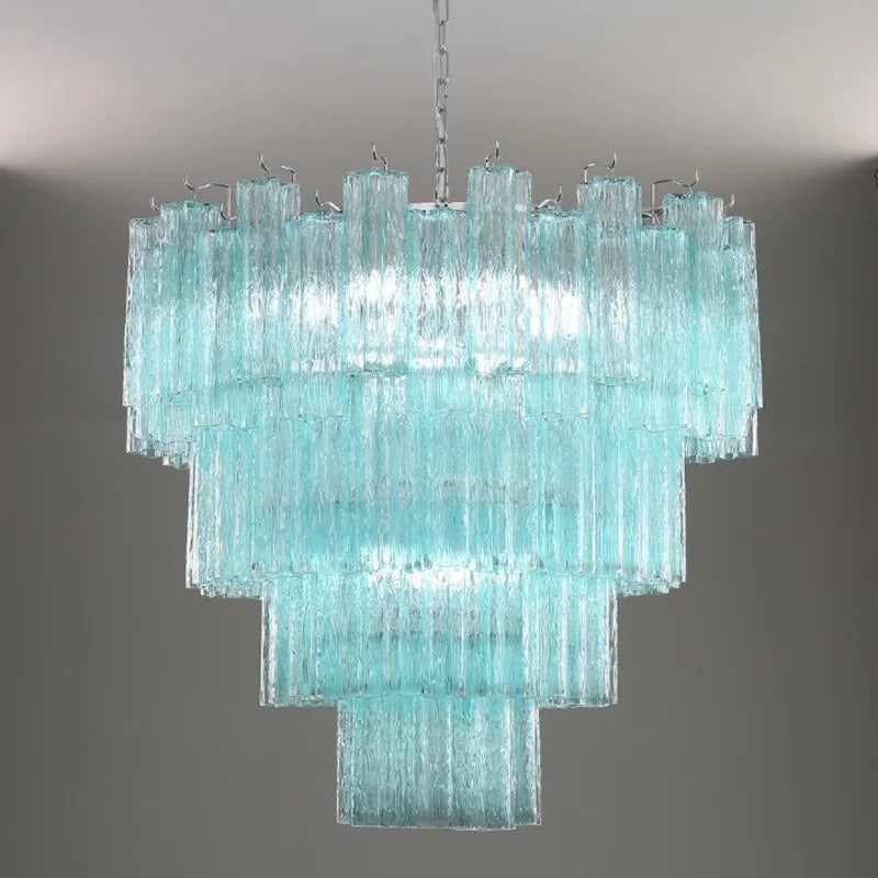 Vivienne Geometric Glass Pendant Light