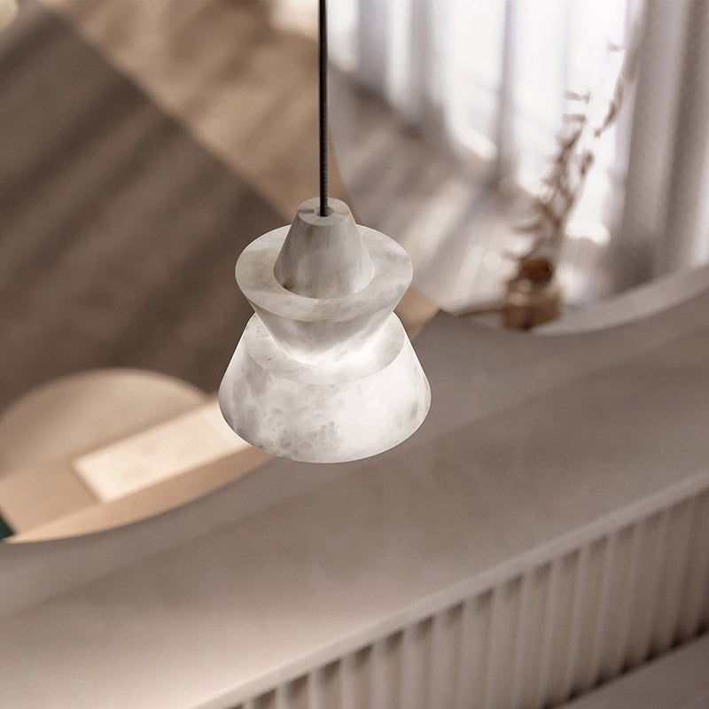 Eloise Alabaster Marble Pendant Light