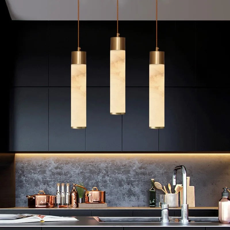 Amélie Valencia Spanish Marble Pendant Light